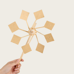 Bamboo weaving pinwheel (Traditional Chinese handicrafts)