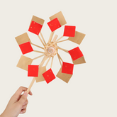 Bamboo weaving pinwheel (Traditional Chinese handicrafts)