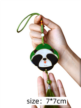 Cloisonné enamel pendants.