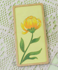 DIY enamel rectangular coasters, gifts made by yourself for others.