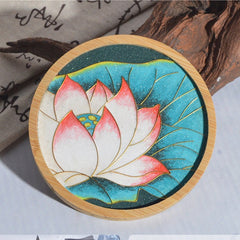DIY enamel round coasters(12cm), exquisite small gifts for others.