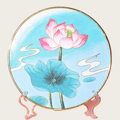 DIY enamel handicraft ornaments, with a size of 20 cm.