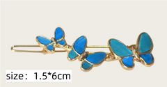 Imitation kingfisher feather ornaments