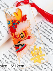 Cloisonné enamel bookmarks.