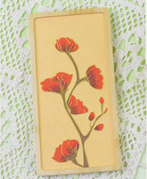 DIY enamel rectangular coasters, gifts made by yourself for others.