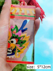 Cloisonné enamel bookmarks.