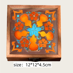 Enamel color boxes